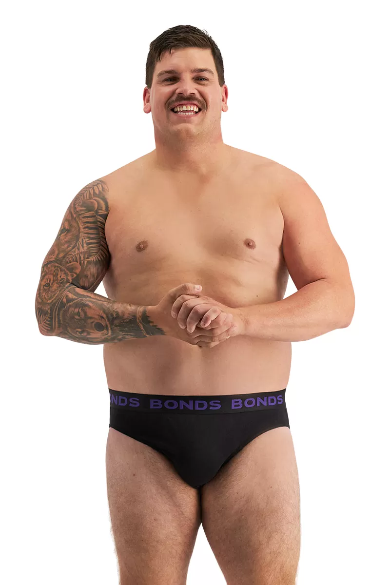 10 x Pairs Bonds Mens Hipster Brief Underwear Assorted 06K Pack