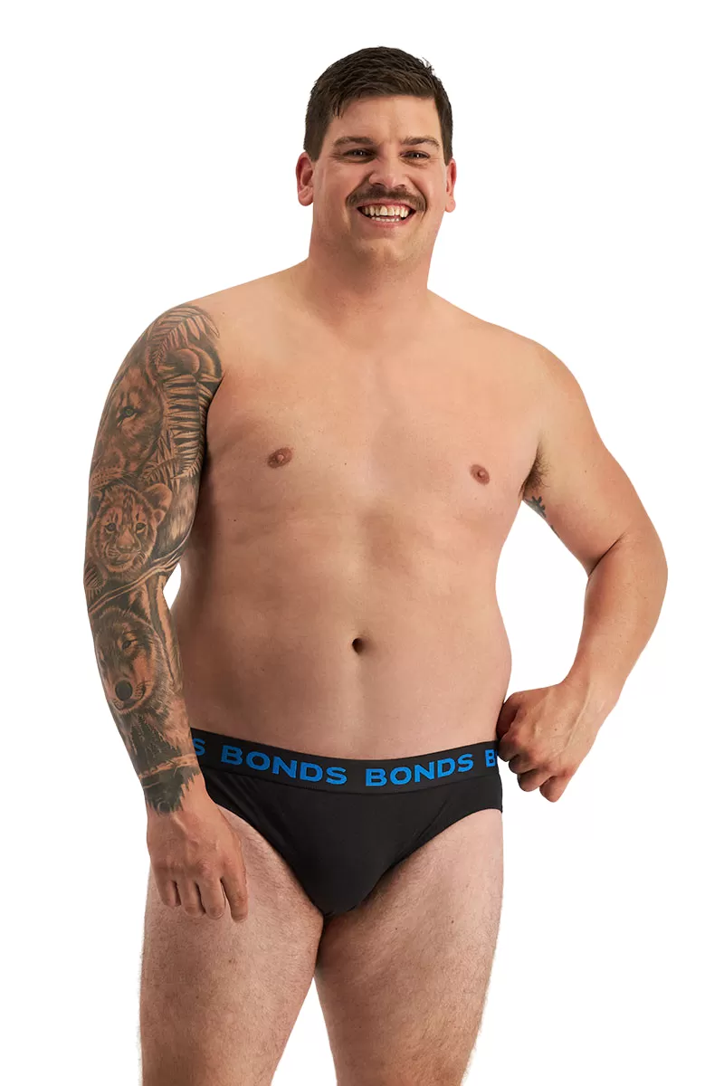 10 x Pairs Bonds Mens Hipster Brief Underwear Assorted 06K Pack