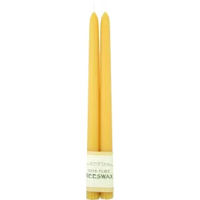 100% Beeswax Taper