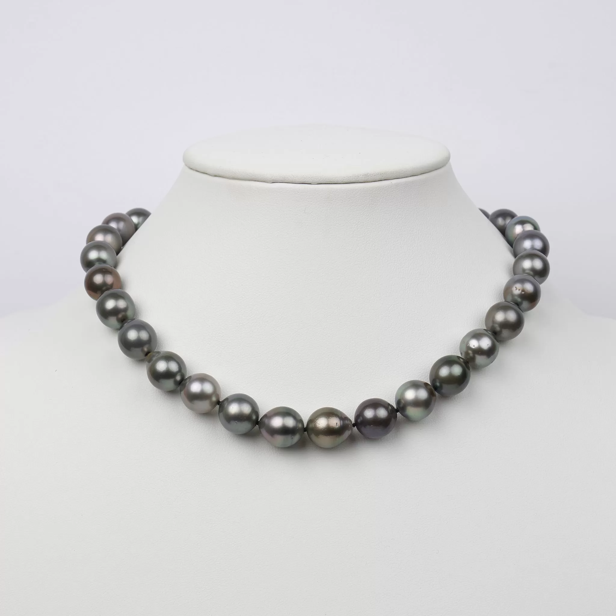 12.0-12.8 mm AA /AAA Tahitian Drop Pearl Necklace