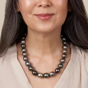 14.0-16.0 mm AA /AAA Tahitian Drop Pearl Necklace