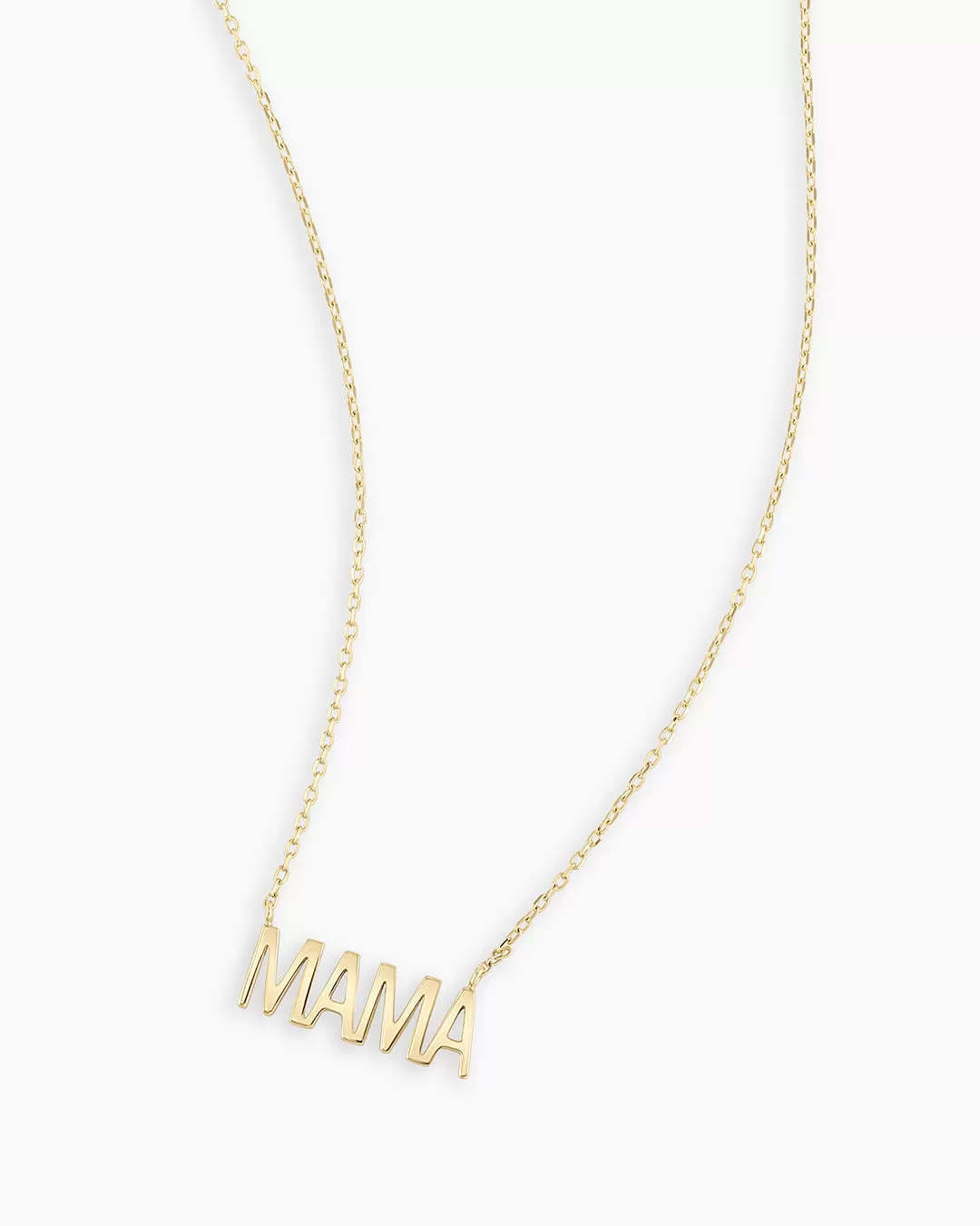 14k Gold Mama Necklace