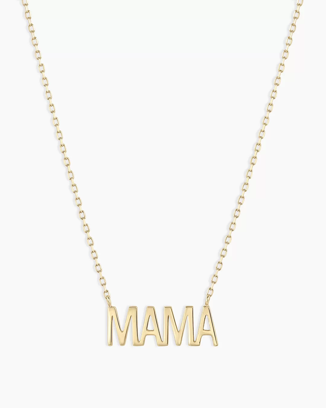 14k Gold Mama Necklace