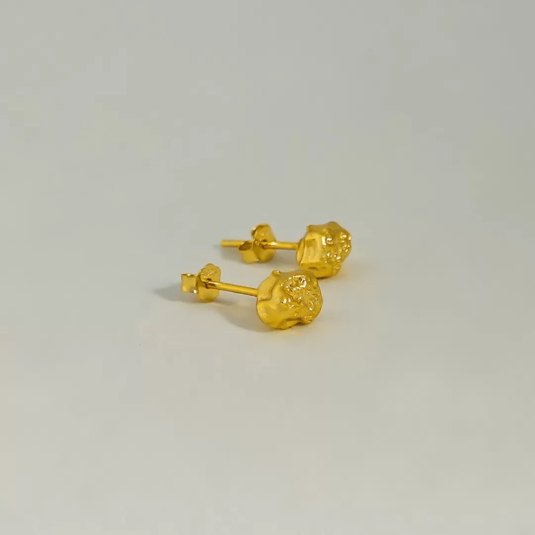 18K Gold Vermeil Jess Stud Earrings