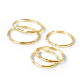 5 Golden Rings Gift Set