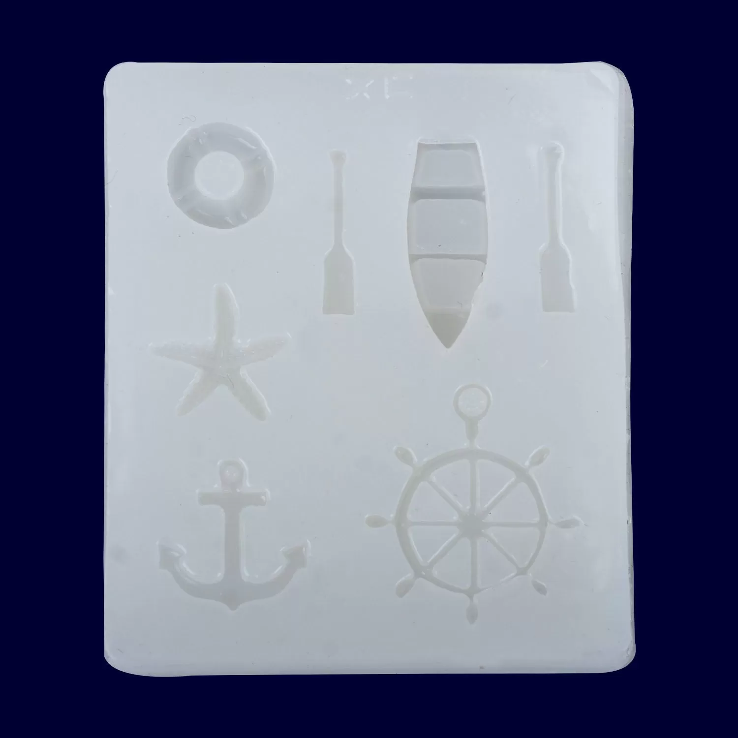 60*70mm Anchor Ship Rudder Silicone Mold Ocean Style Mould Clay Mold DIY Jewelry accessories 1pcs 10298850