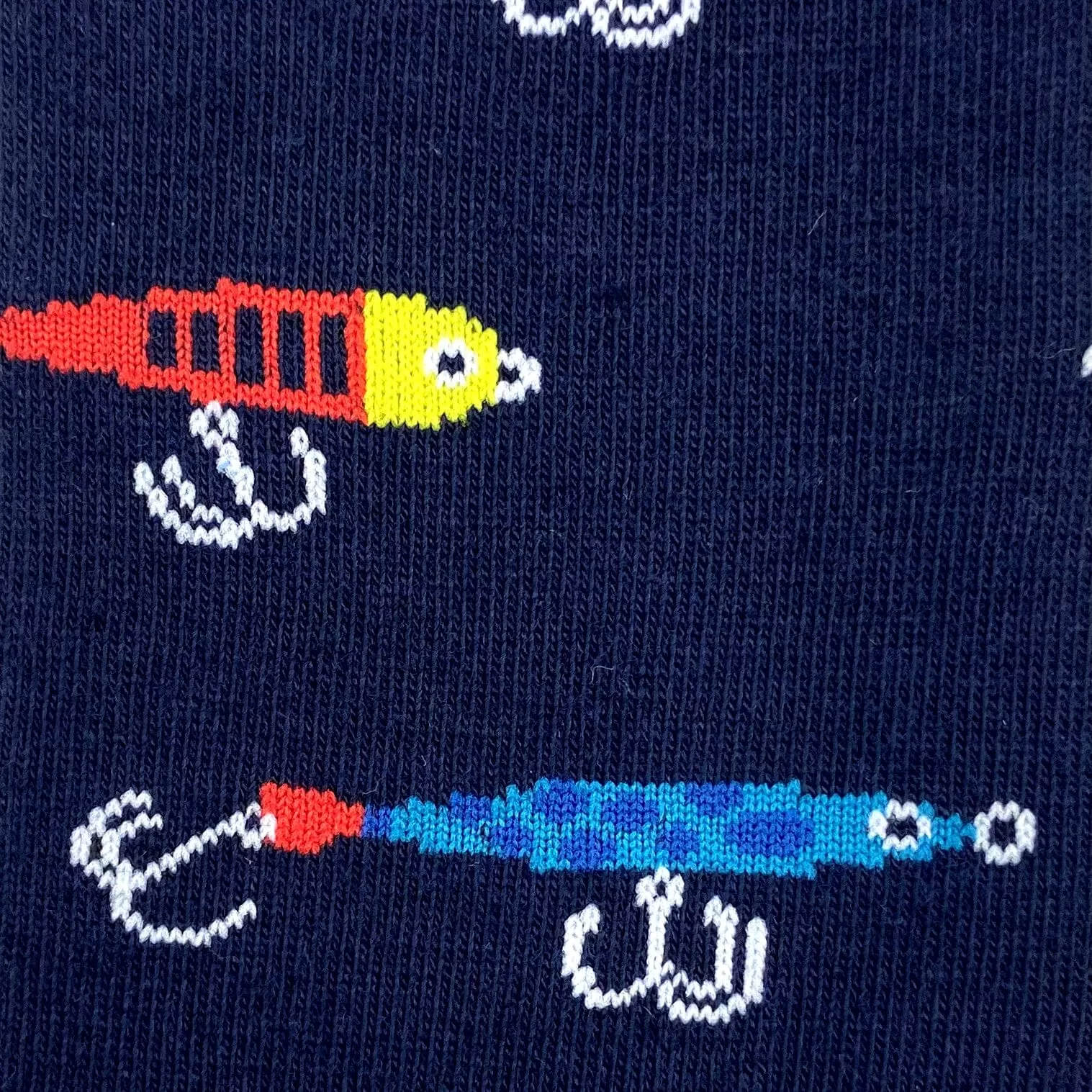 A REEL-Y COOL PAIR OF SOCKS