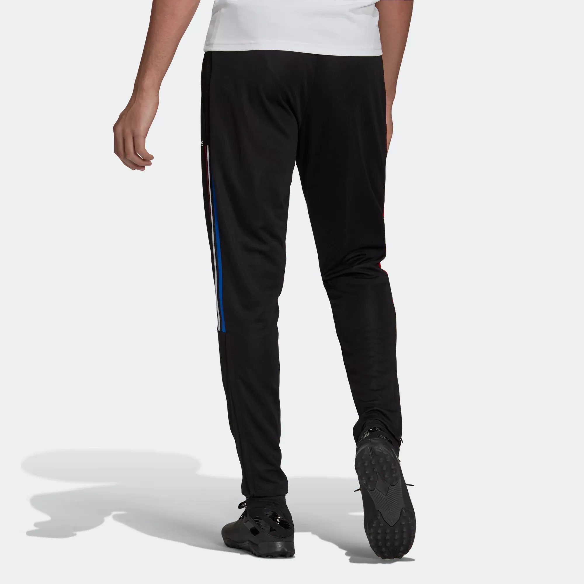 Adidas Men's Tiro Track Pants - Black / Royal Blue / Vivid Red