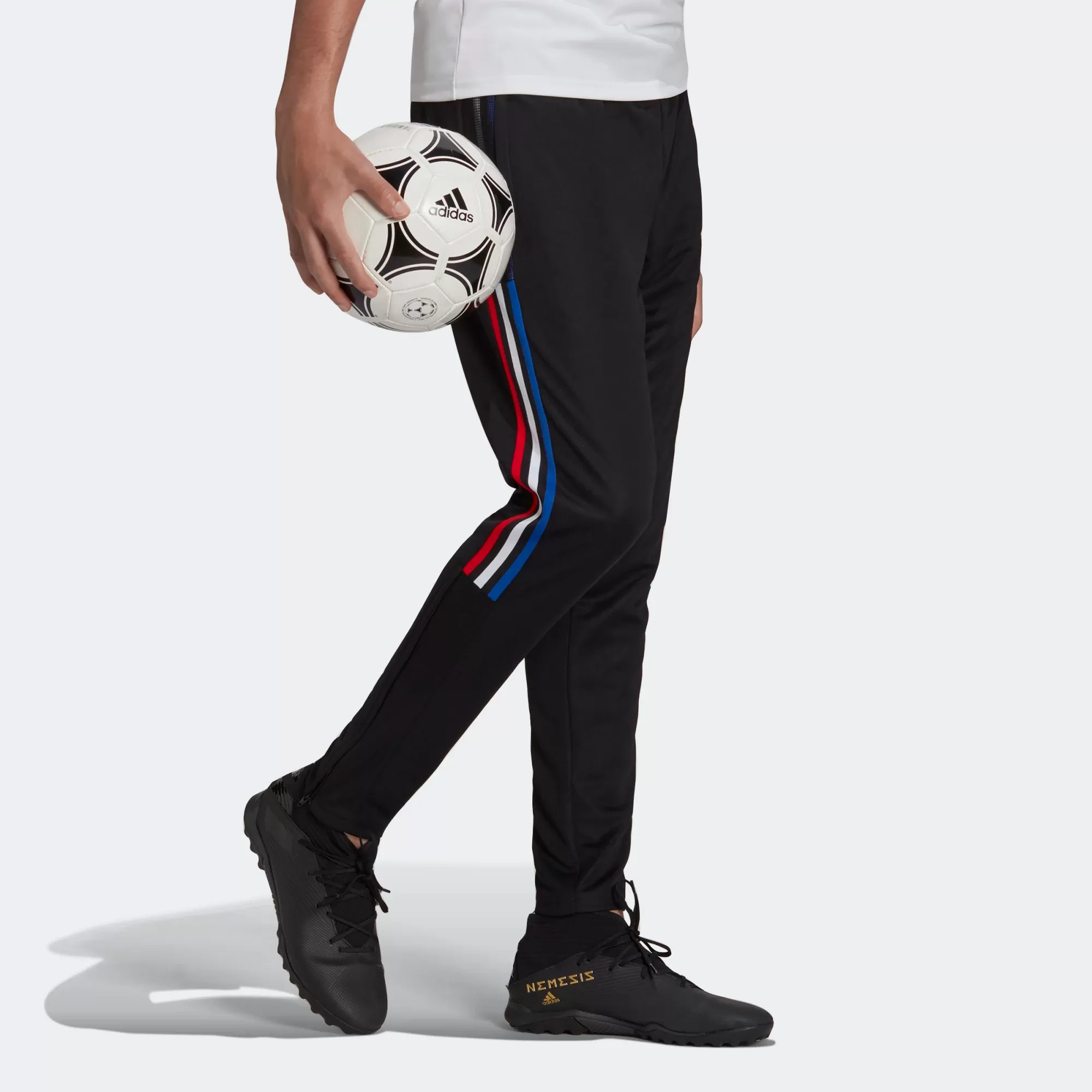 Adidas Men's Tiro Track Pants - Black / Royal Blue / Vivid Red