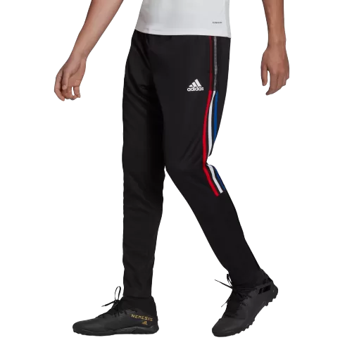 Adidas Men's Tiro Track Pants - Black / Royal Blue / Vivid Red