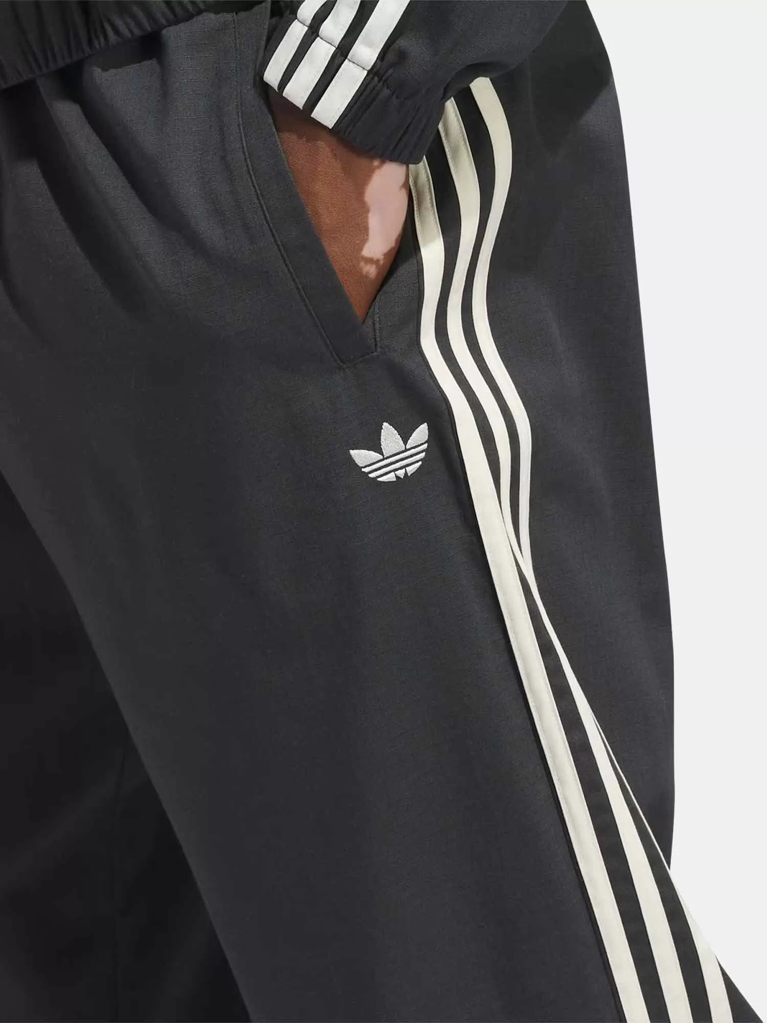 Adidas Skateboarding Firebird Track Pants - Carbon / Ivory