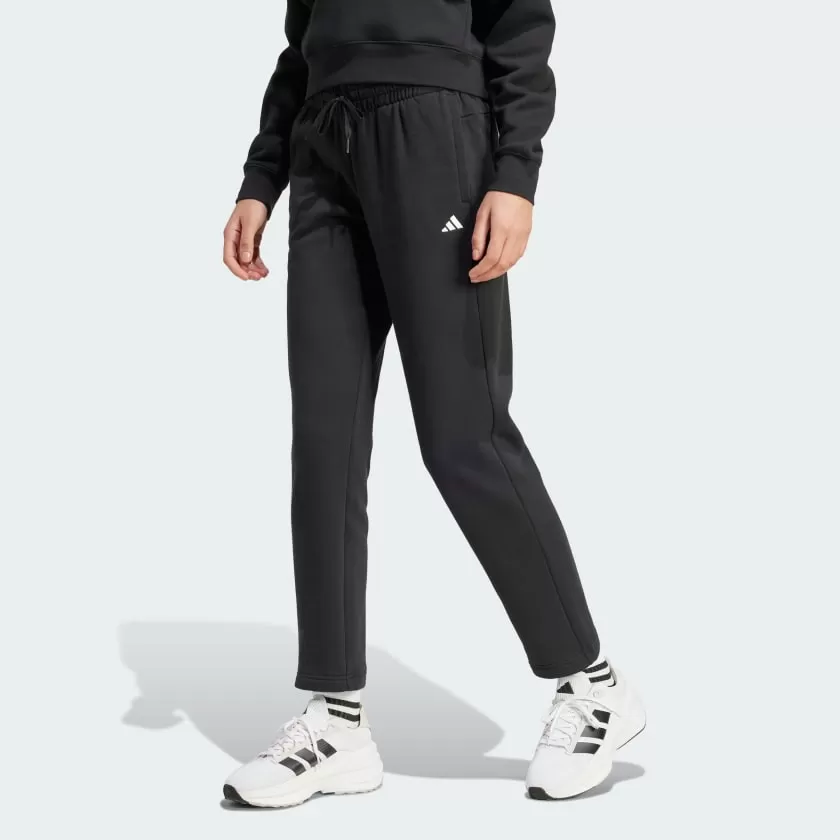 ADIDAS WOMEN'S FEELCOZY FLEECE PANT BLACK