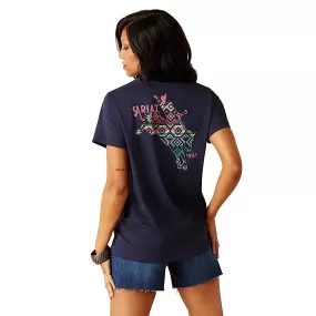 Ariat Women's Bronco T-Shirt Navy