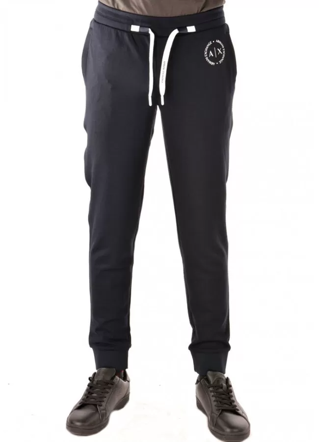 Armani Exchange Poly Rayon Interlock Jogger With Logo 8NZP91Z9N1Z