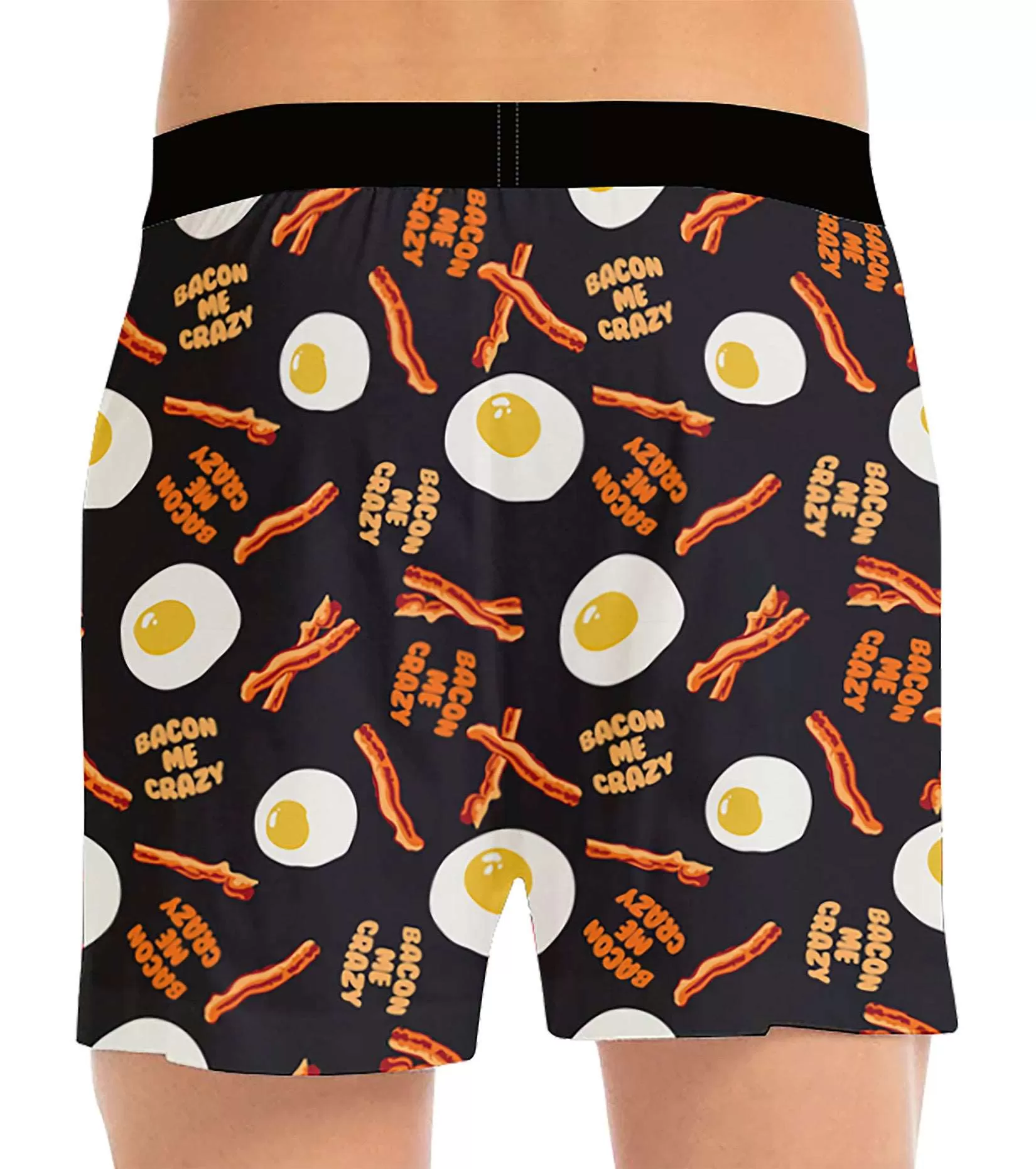 Bacon Me Crazy Bacon and Eggs Boxer Briefs