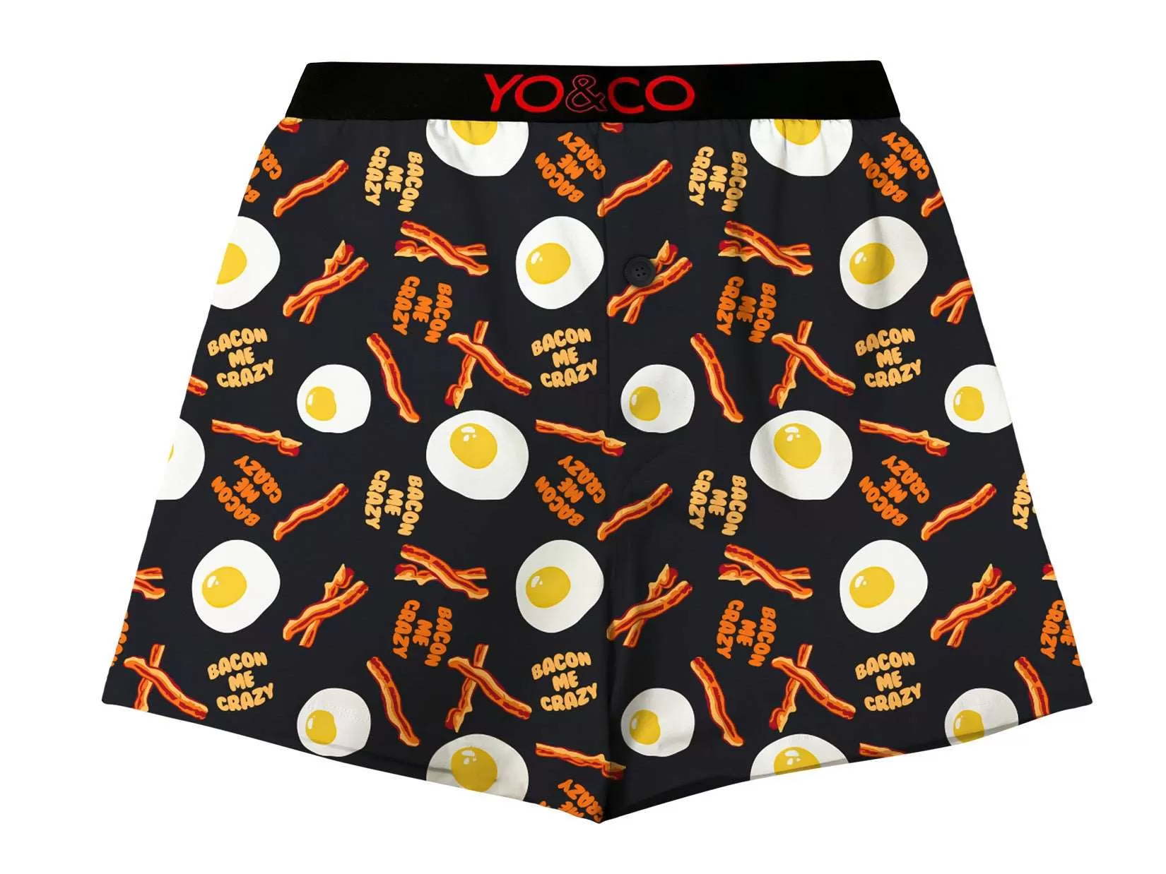 Bacon Me Crazy Bacon and Eggs Boxer Briefs