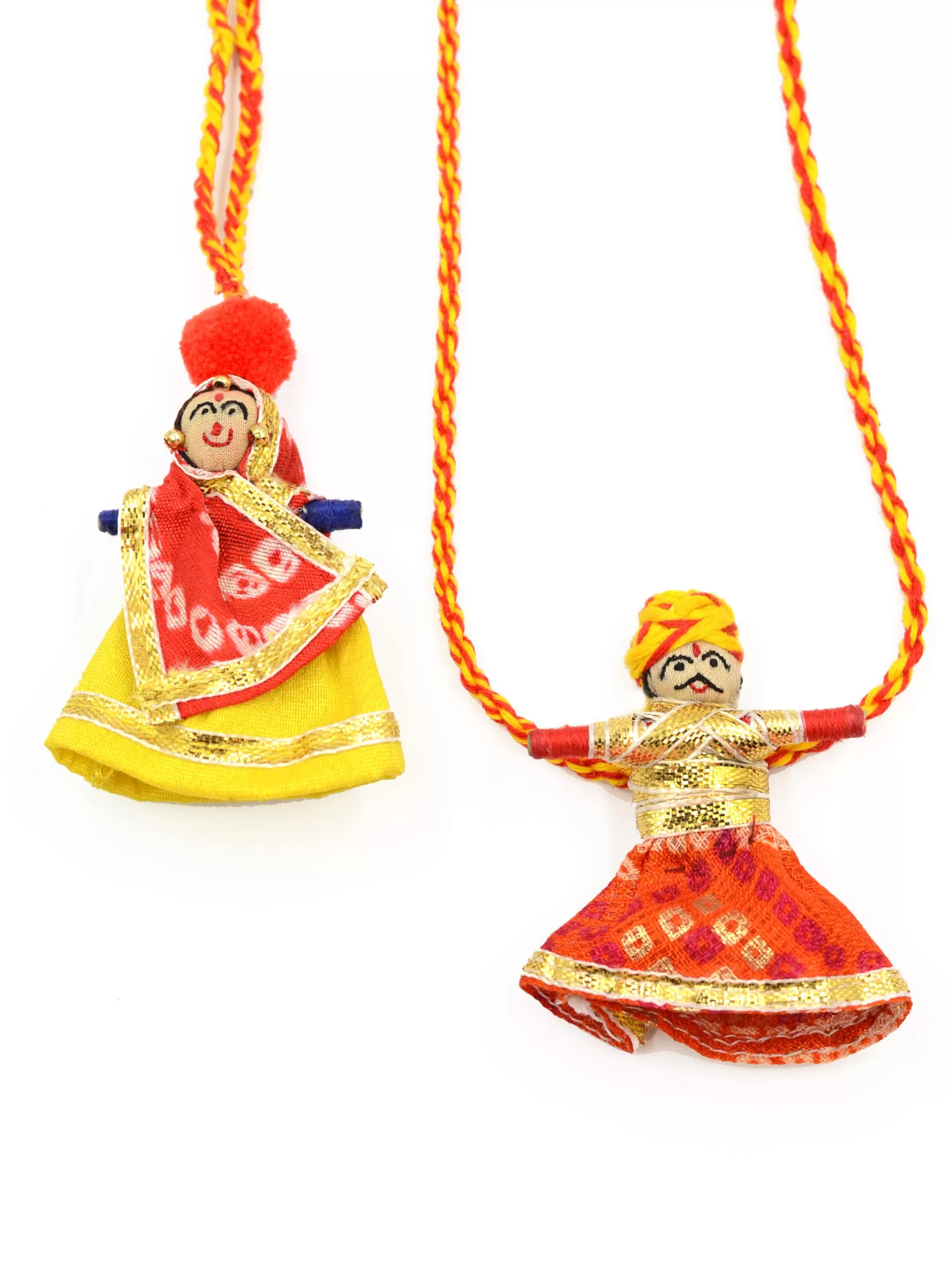 Banna-Banni Rakhi & Lumba Set (For Bhaiya & Bhabhi)