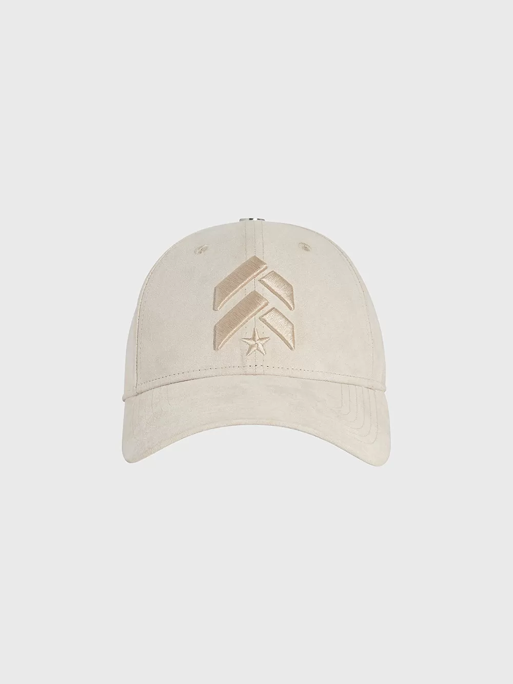 BARRY'S BEIGE SUEDE CHEVRON HAT