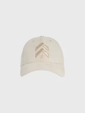 BARRY'S BEIGE SUEDE CHEVRON HAT