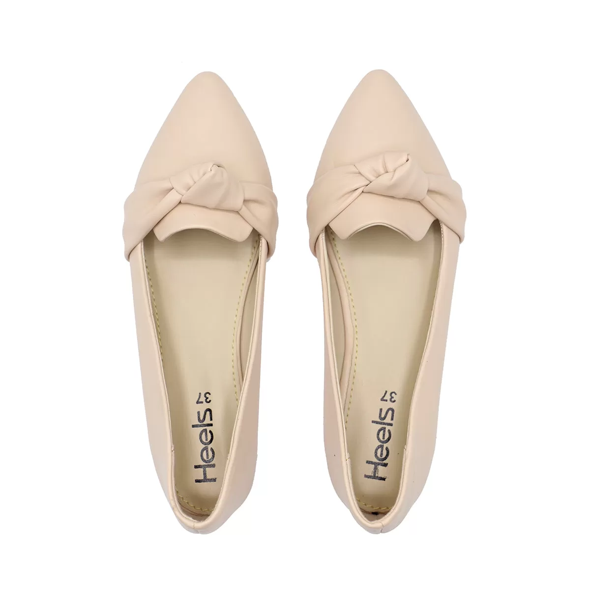 Beige Casual Pumps 090856