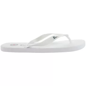 Ben Sherman Mens White Flip-Flops