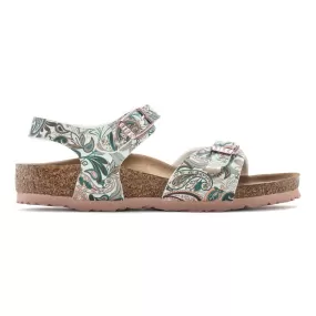 Birkenstock Girl's Rio Paisley Multi