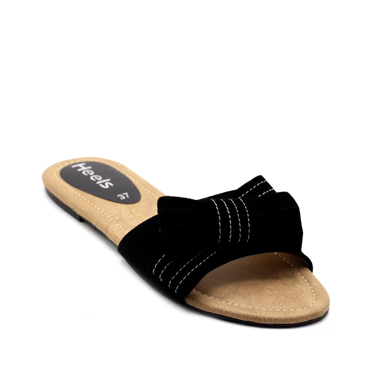 Black Casual Chappati 000181