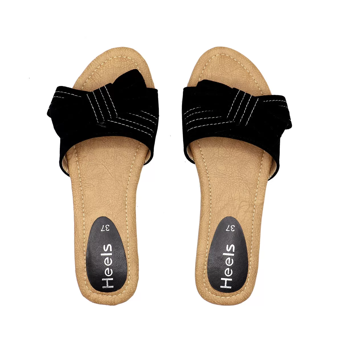 Black Casual Chappati 000181