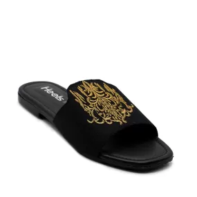 Black Casual Slipper 035306