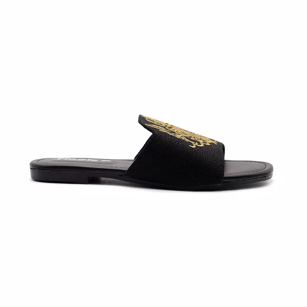 Black Casual Slipper 035306