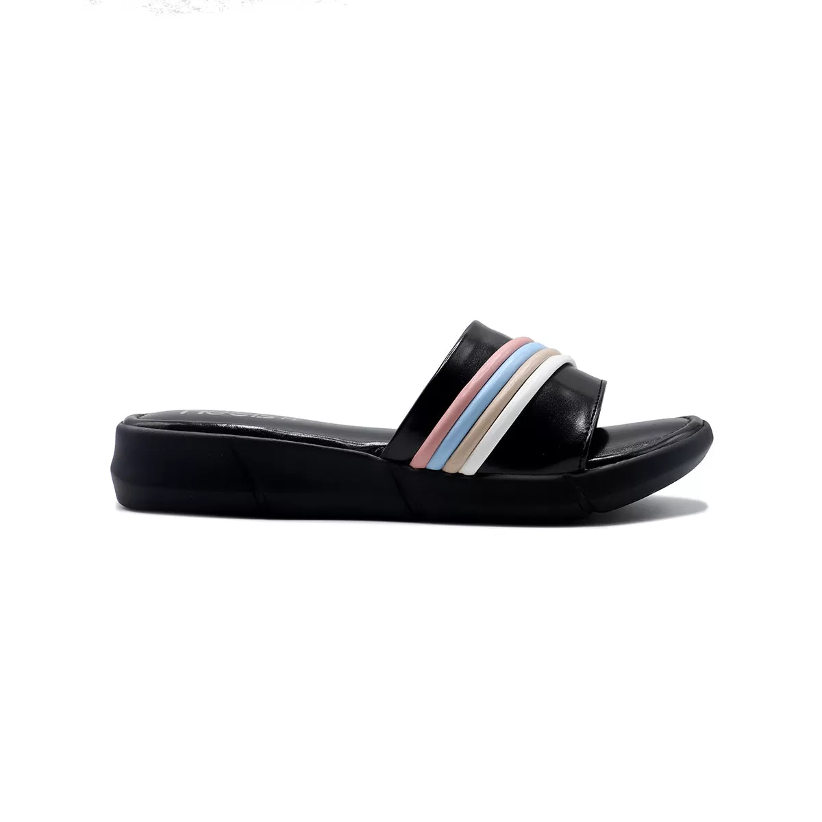 Black Casual Slipper 074181