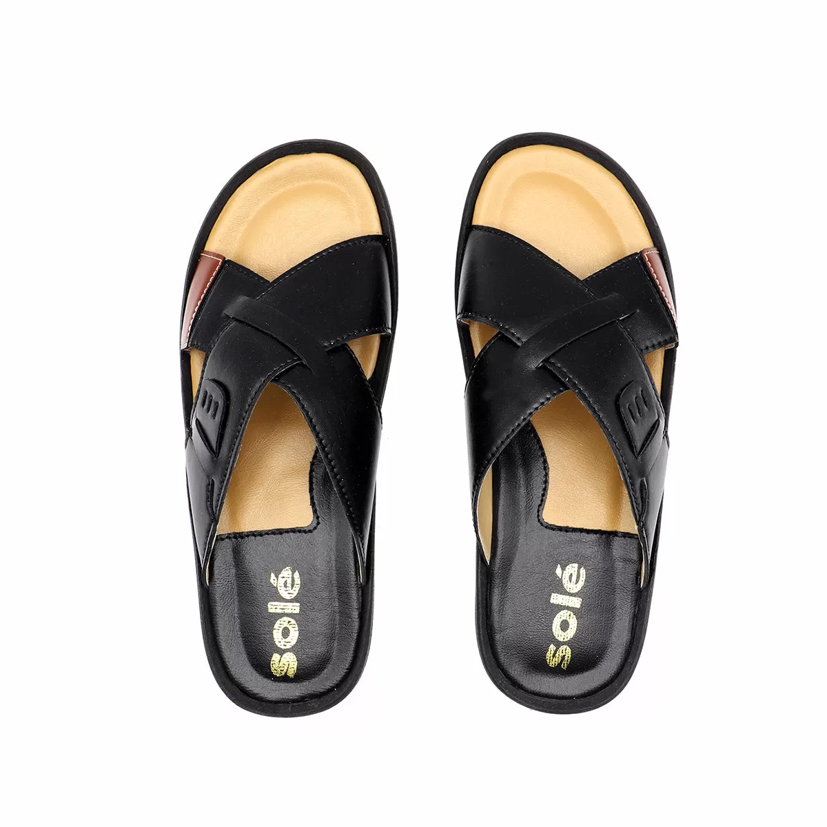 Black Casual Slipper 112094