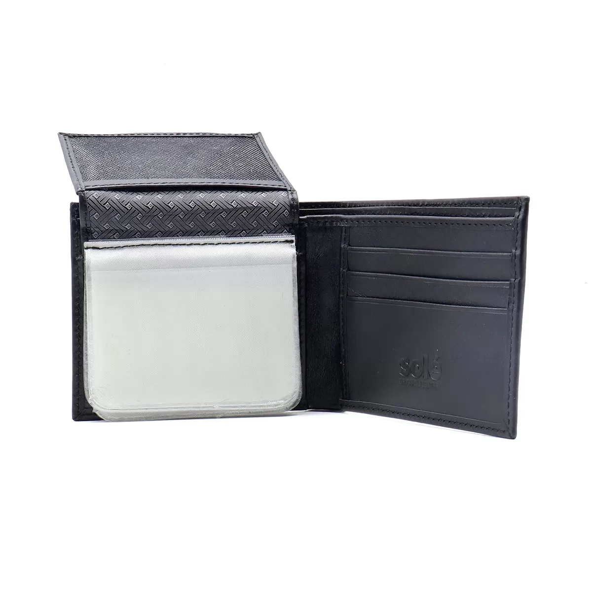 Black Casual Wallet MW0056