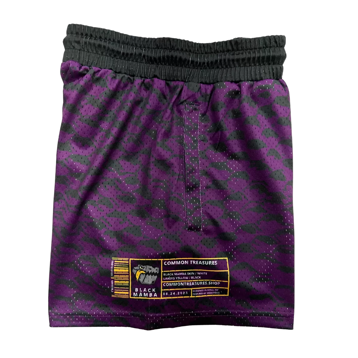 Black Mamba (5" Inseam) - Hoop Shorts