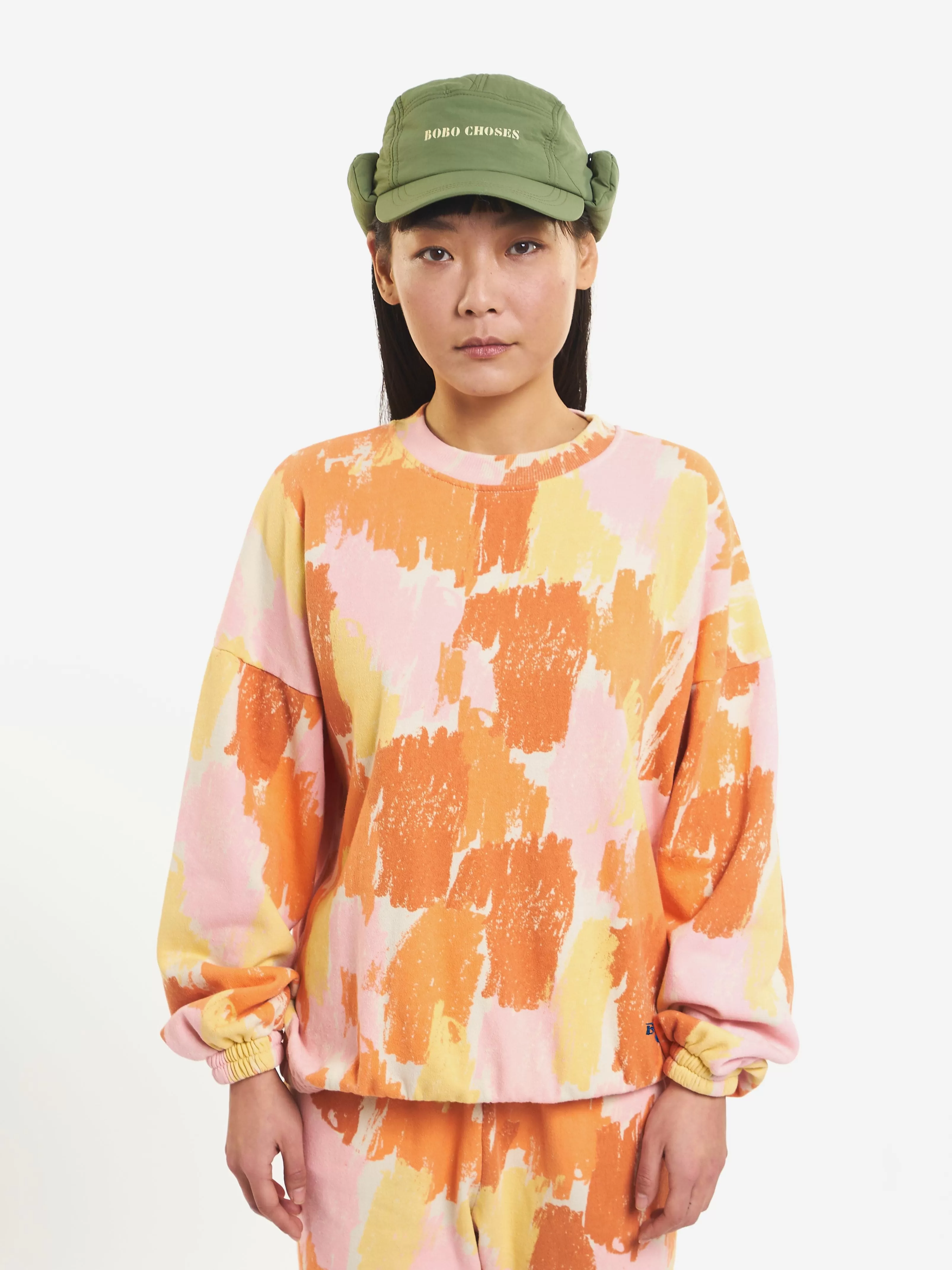 Bobo Choses WOMAN | Shadows all over oversized Sweatshirt