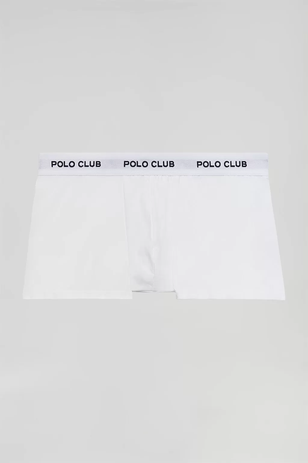 Boxer blanco con logotipo Polo Club