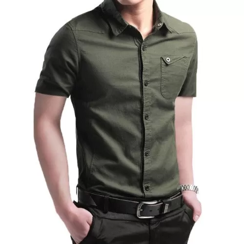 Breathable Cotton Casual Shirt