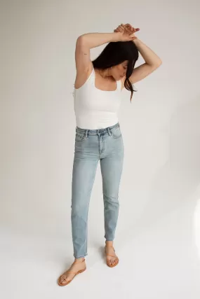 Brooke Slim Straight Leg Jeans