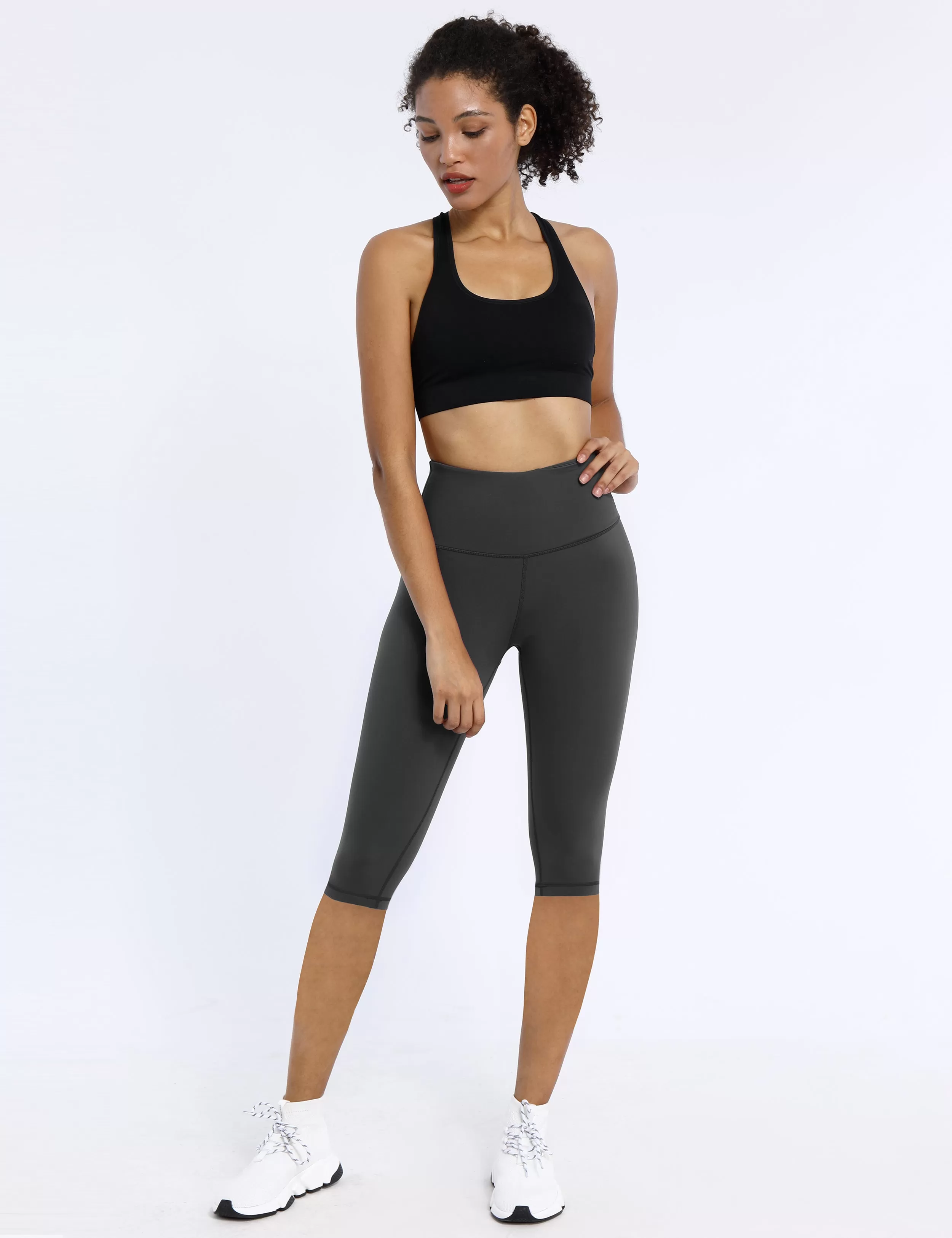 BUBBLELIME 75N/25S Basic Yoga Pants 15" inseam