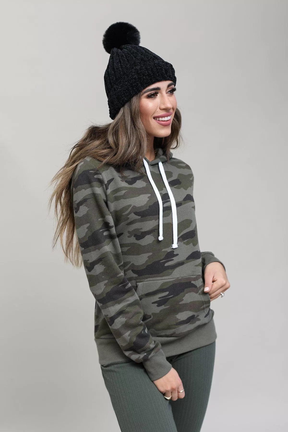 Camo Pullover Hoodie