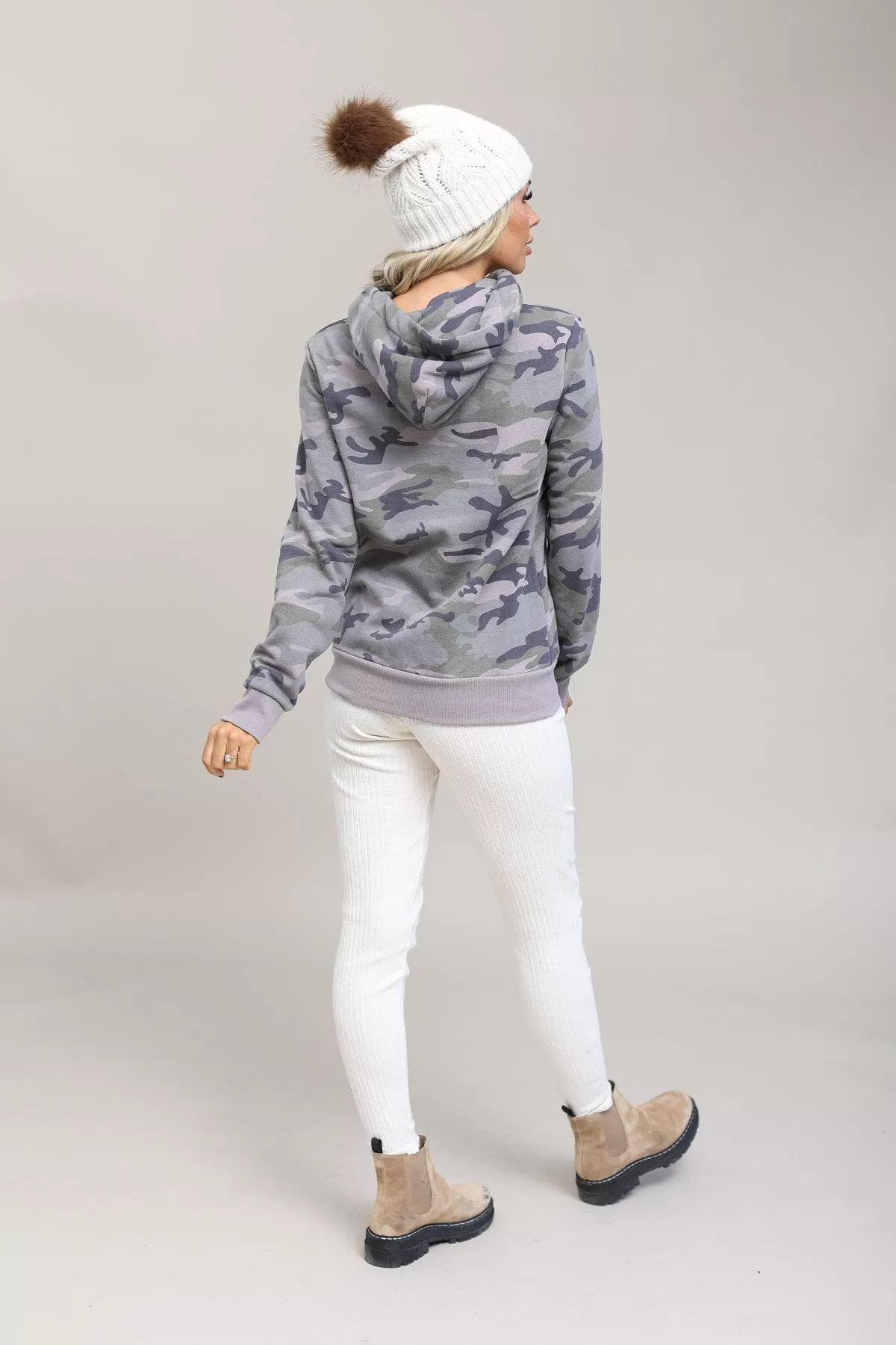 Camo Pullover Hoodie