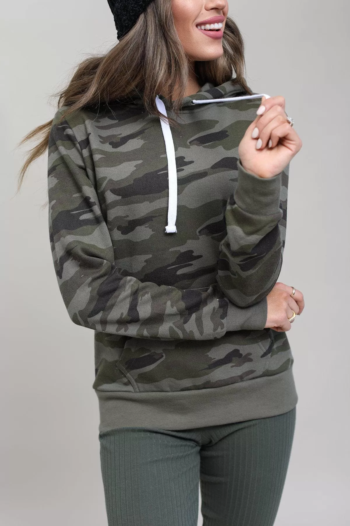 Camo Pullover Hoodie