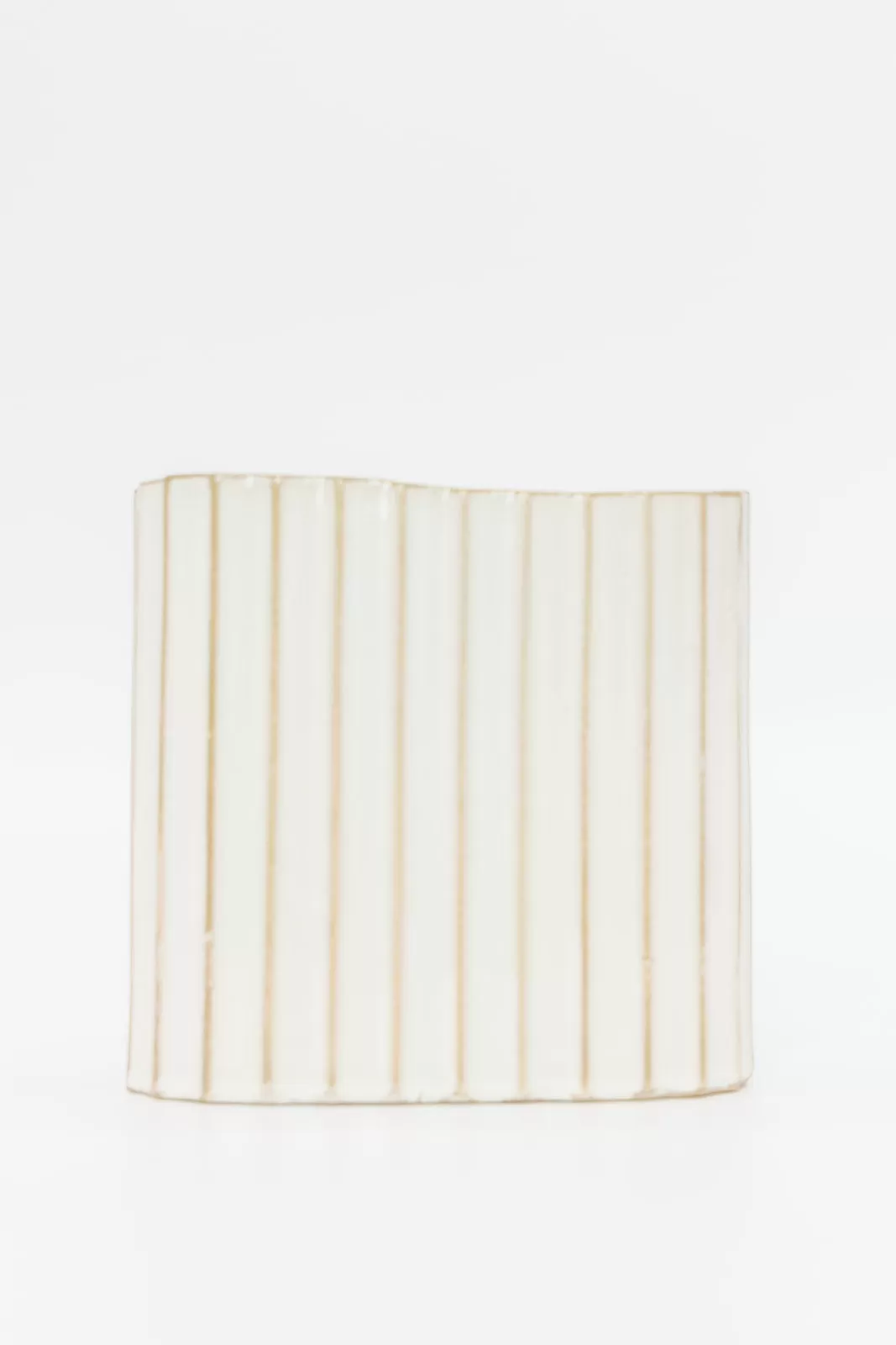 Cara Ribbed Vase