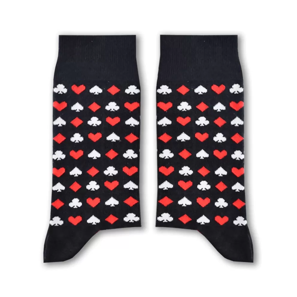 Cards Socks (Black)