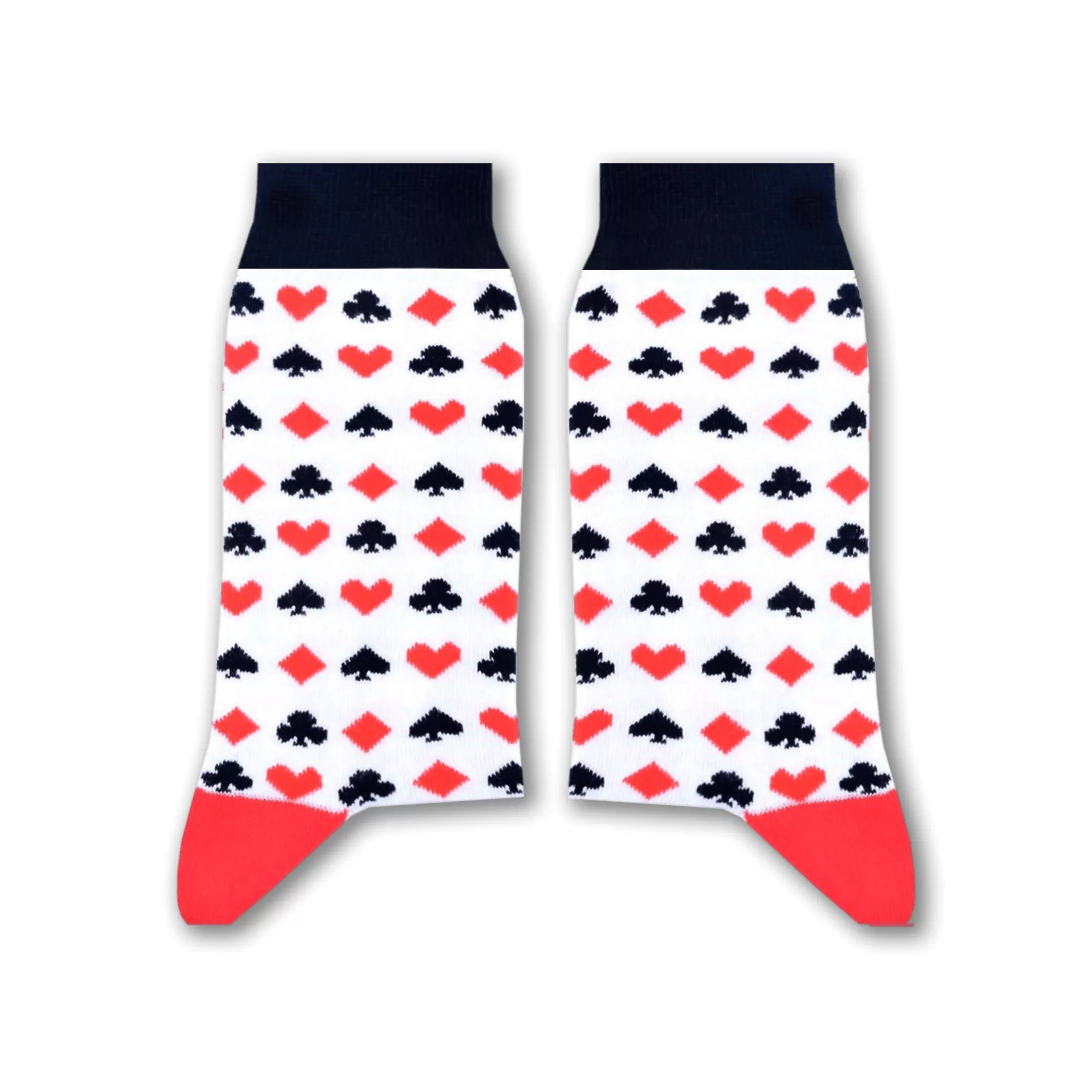 Cards Socks (White)