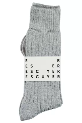 Cashmere Socks - Light grey