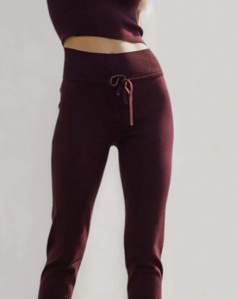 CHARLOTTE | High-Waisted Drawstring Sweatpants