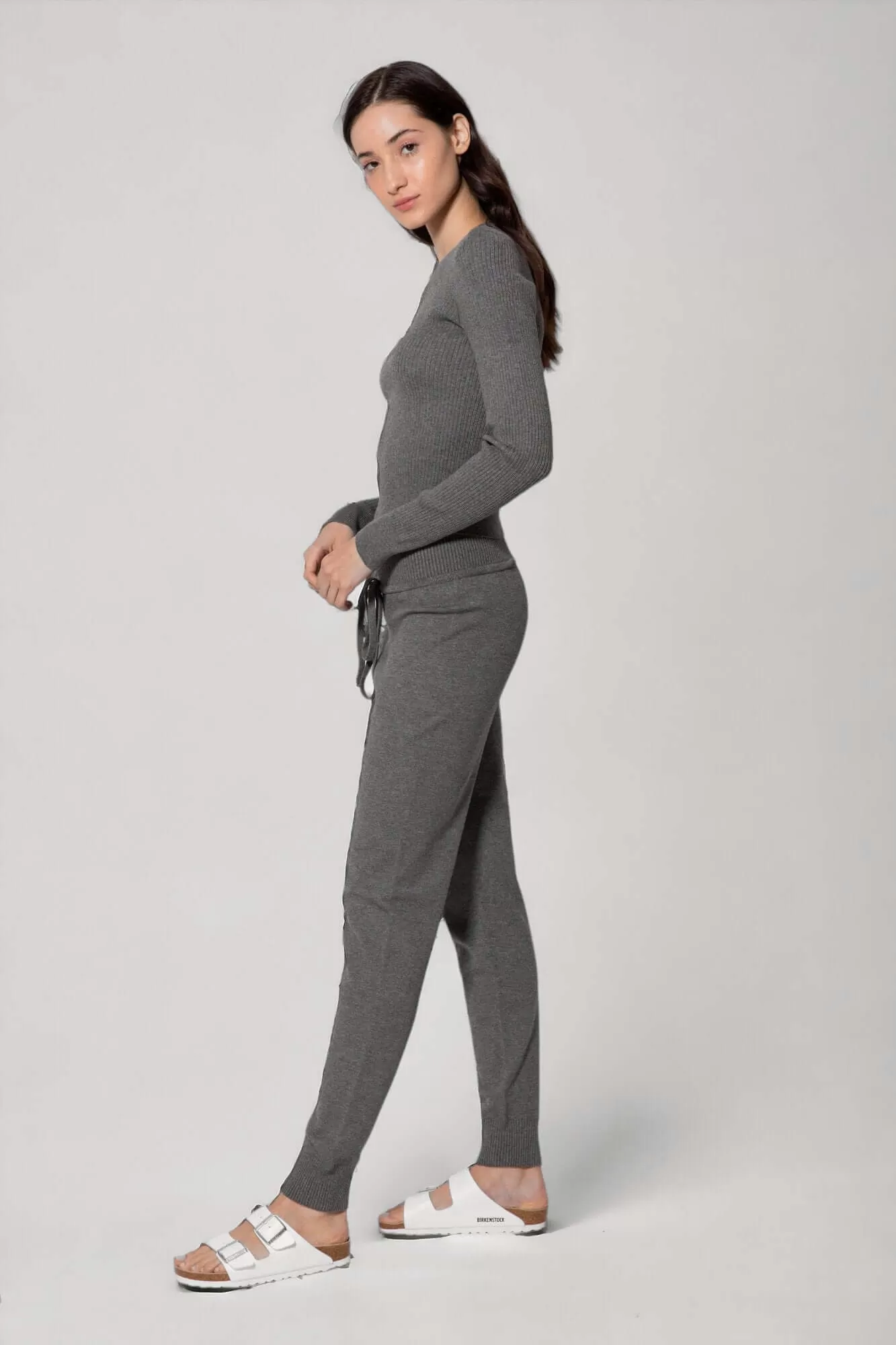 CHARLOTTE | High-Waisted Drawstring Sweatpants