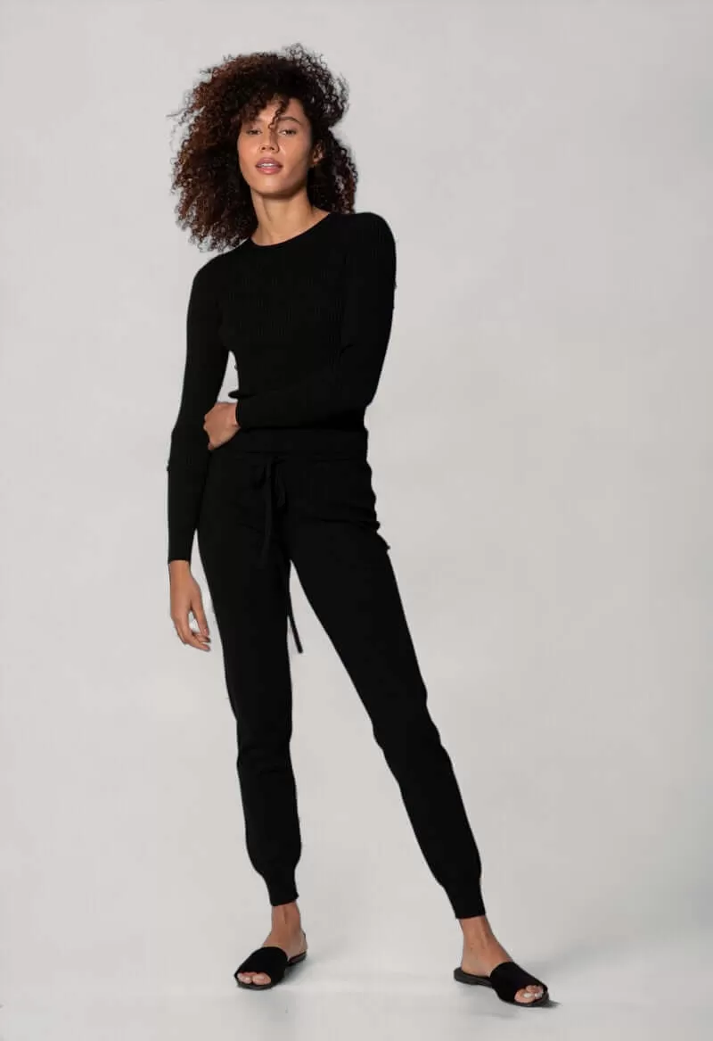 CHARLOTTE | High-Waisted Drawstring Sweatpants