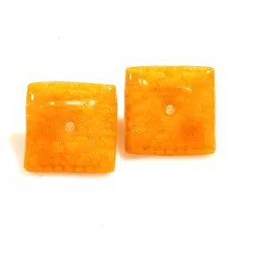 Cheese it Cracker cufflinks